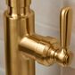 Kohler Edalyn Semi-Professional Kitchen Sink Faucet in Vibrant Brushed Moderne Brass, , large