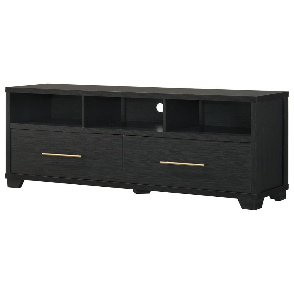 Everly Living Elif 60" TV Stand in Black, , large