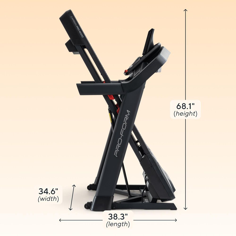 ProForm Proform Carbon Pro 2000 Treadmill in Black, , large