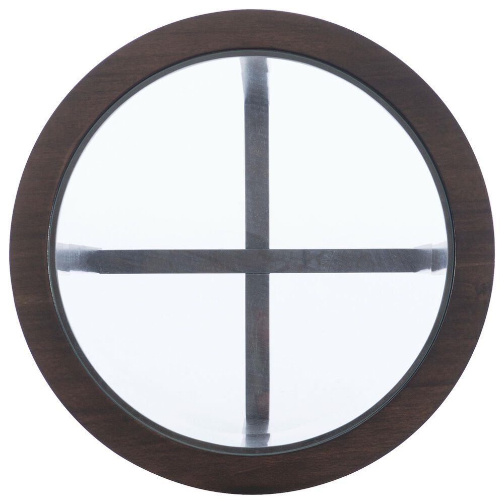 Linon Home Decor Bowen 3-Piece Table Set in Umber Brown, , large