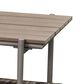 Summit Home Hampton Cove 42" Patio Rectangular Coffee Table, , large