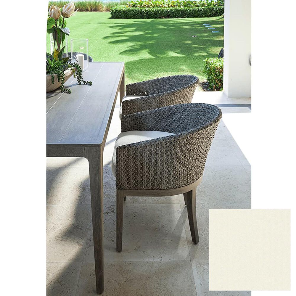 Venture Furniture Lenox Hill Dining Chair in Storm Linen, , large