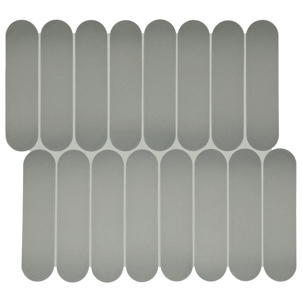 Dal-Tile Artefino Element Stone 1.5" x 6" Capsule on 12" x 13" Porcelain Mosaic Sheet, , large