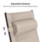 HOMLUX 3-Piece Oversized Patio Chaise Lounge Set in Beige, , large