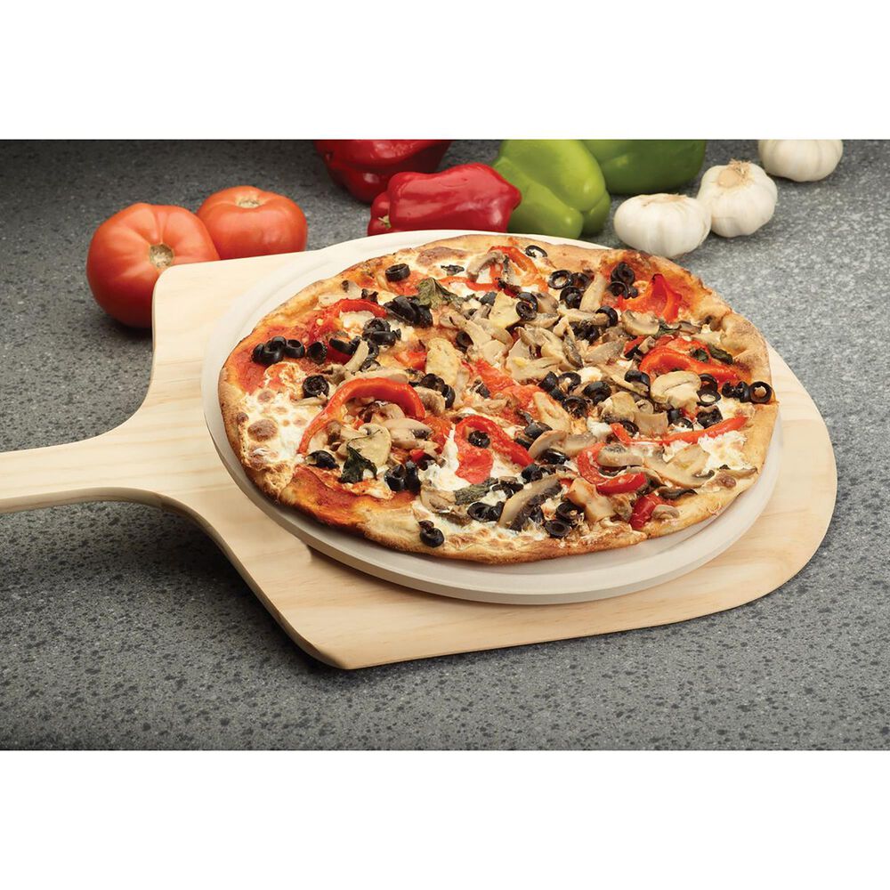 Fante&#39;s 13&quot; Cousin Diana&#39;s Pizza Stone in Silver, , large