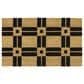 Balta Rugs Classic Geo Black 1"6" x 2"6" Door Mat, , large