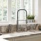 Kohler Purist Semi-Professional Pull-Out Kitchen Sink Faucet in Vibrant Titanium, , large