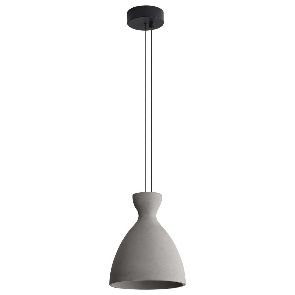 Golden Lighting Aethera 10" 1-Light LED Pendant in Grey, , large