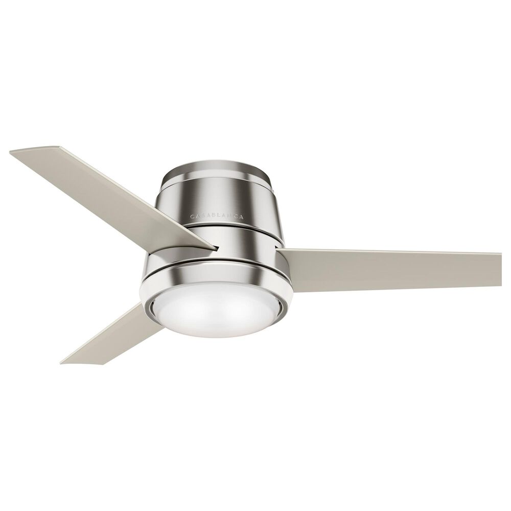 Hunter Commodus 44" Ceiling Fan with LED Light in Brushed Nickel, , large