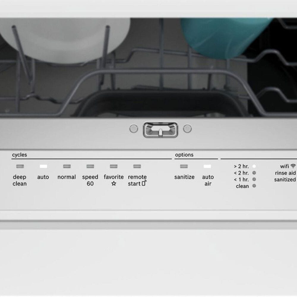 Bosch 500 Series 24&quot; Built-In Pocket Handle Dishwasher with 8 Wash Cycles in White, , large