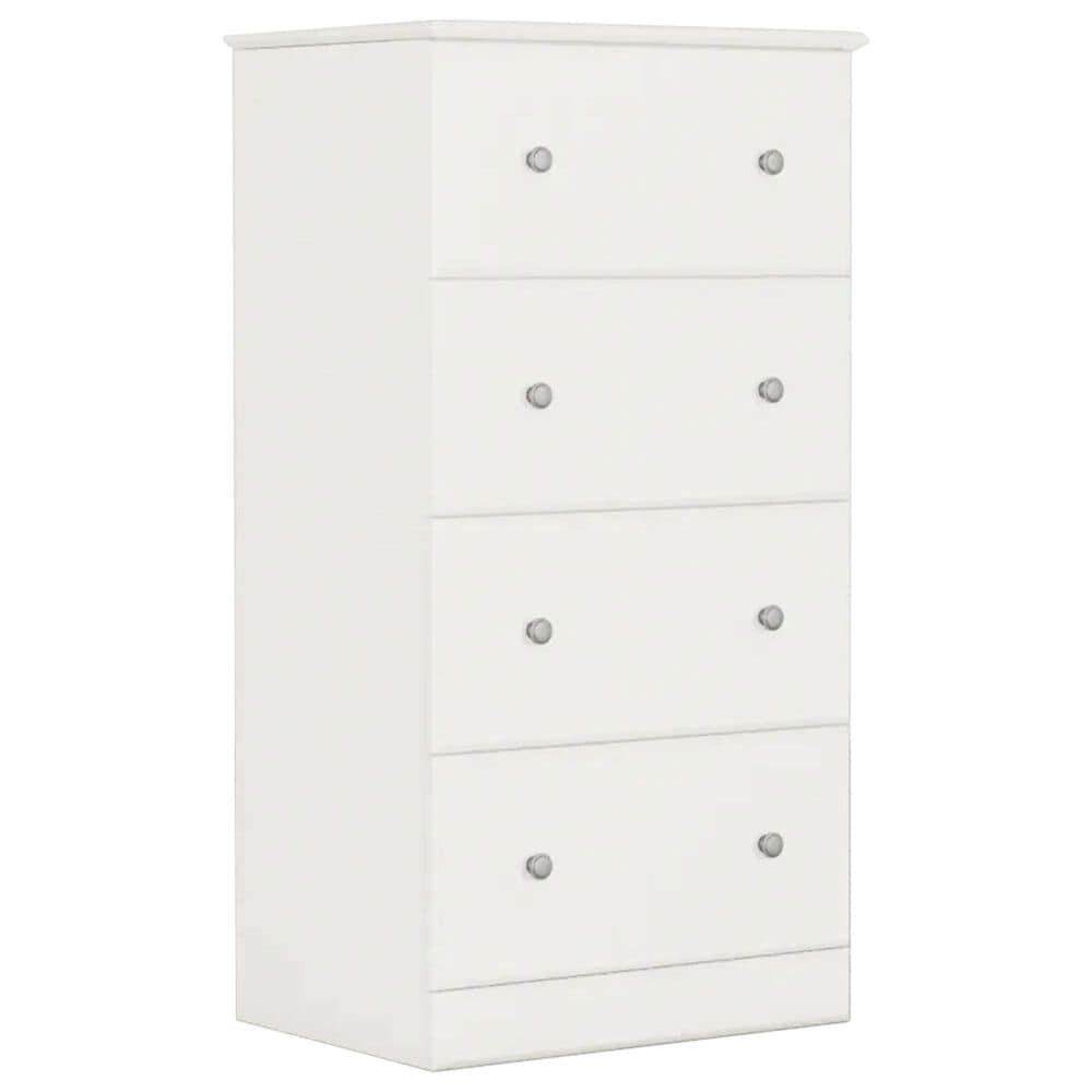 Lemoore Essential 23" 4-Drawer Chest in Rockport White, , large