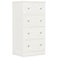 Lemoore Essential 23" 4-Drawer Chest in Rockport White, , large