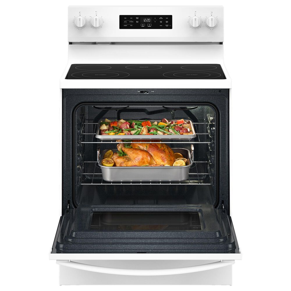 Whirlpool 5.3 Cu. Ft. Freestanding Electric Range in White, , large