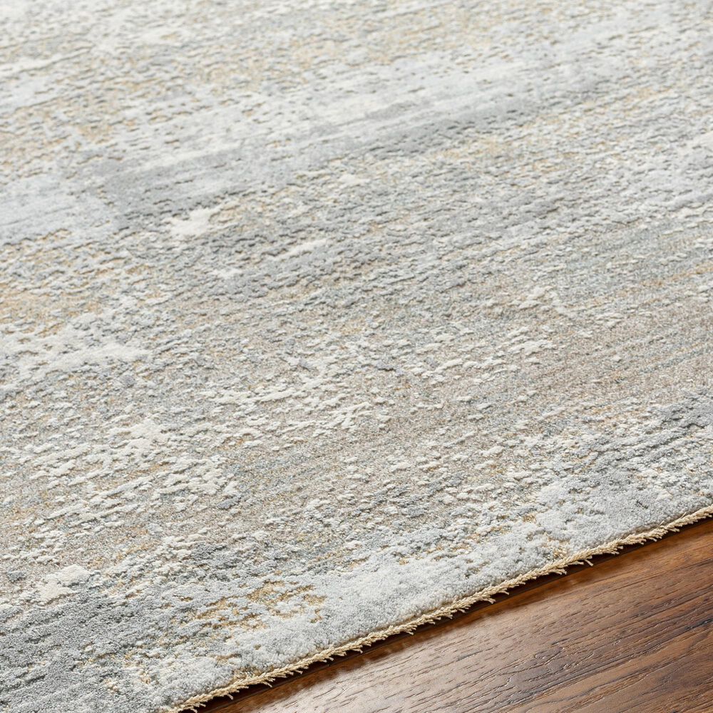Surya Brunswick 9&#39; x 12&#39;2&quot; Cream, Light Slate, Taupe, Blue, Gray and Seafoam Area Rug, , large