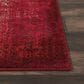 Nourison Karma KRM01 2"2" x 7"6" Red Runner, , large