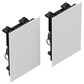 Sonos In-Wall Speaker Pair with Amplifier in Light Gray and Black, , large