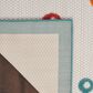 Nourison Aloha 2" x 6" Teal and Multicolor Indoor/Outdoor Runner, , large