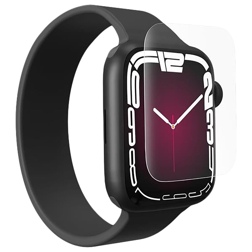 Zagg InvisibleShield GlassFusion 360 Plus Screen Protector for 41mm Apple Watch Series 7 in Clear, , large