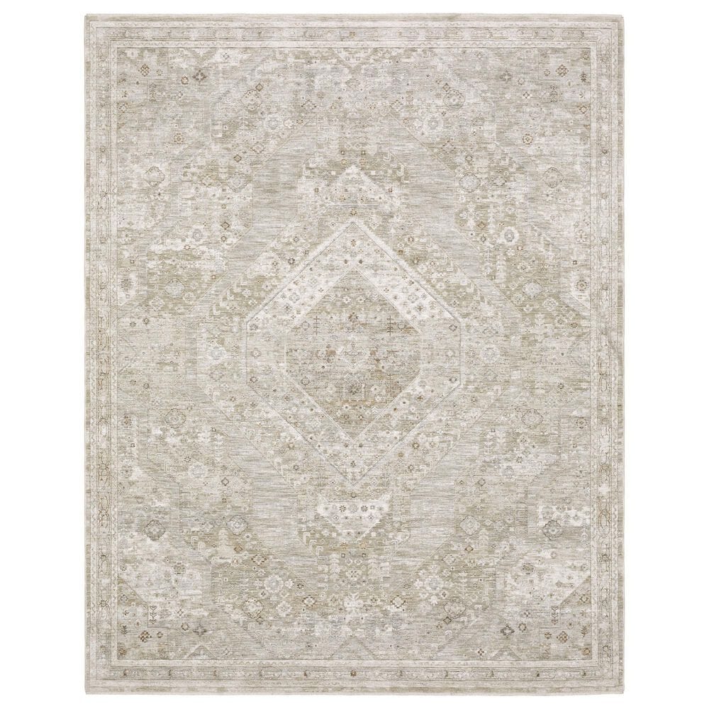Oriental Weavers Avalon Beige and Ivory 2"7" x 7"7"Runner, , large