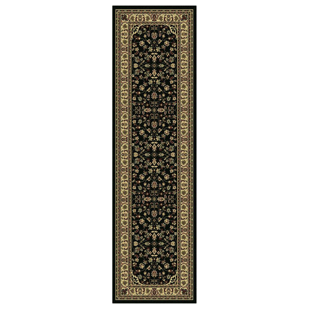 Radici USA Castello 953 2'2" x 7'7" Black Runner, , large