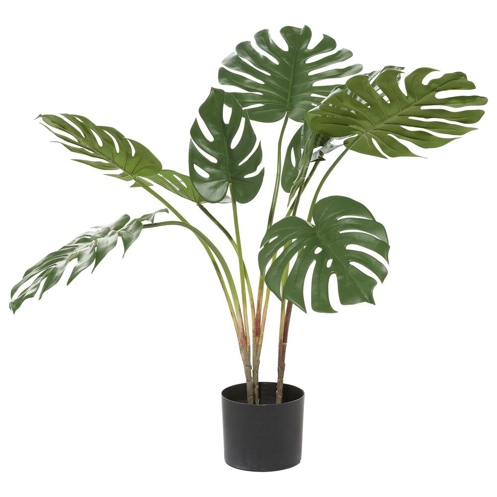 Maple and Jade 29" Artificial Foliage in Green and Brown, , large