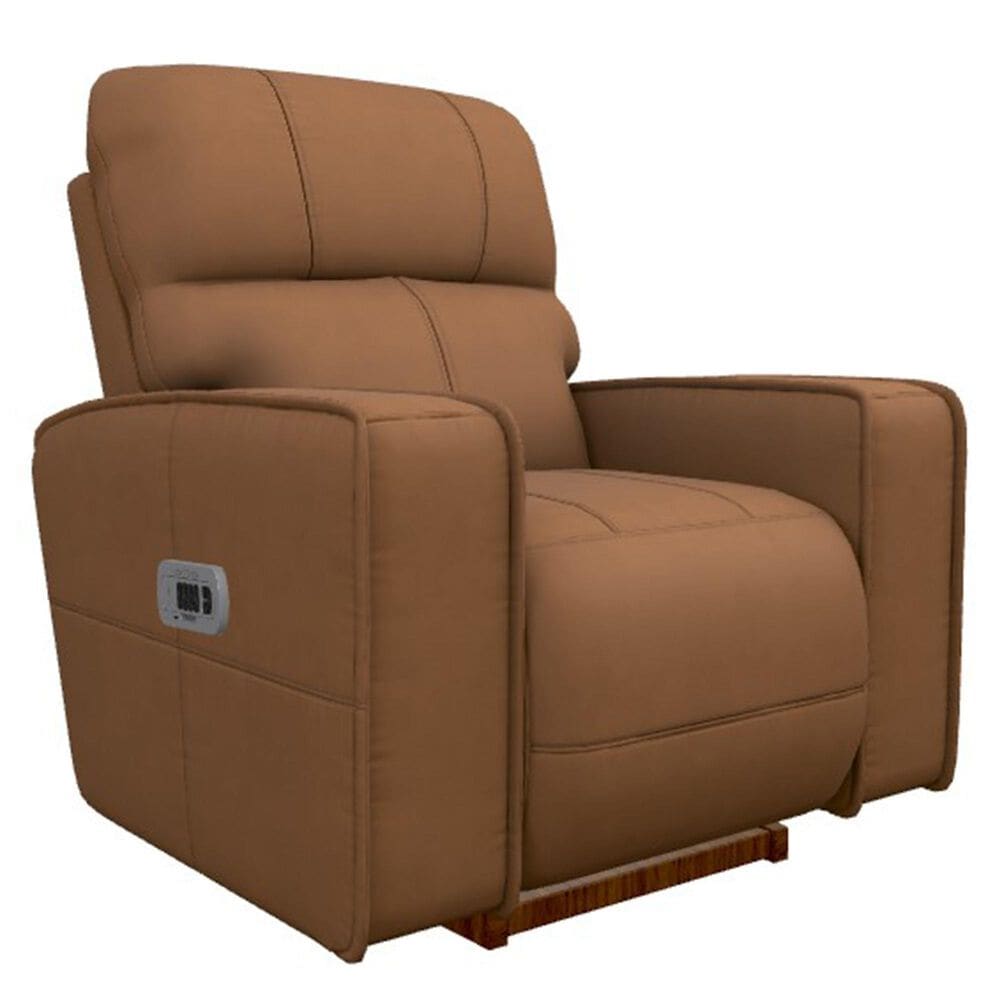 La-Z-Boy Maddox Power Rocker Recliner with Headrest and Lumbar in Camel, , large