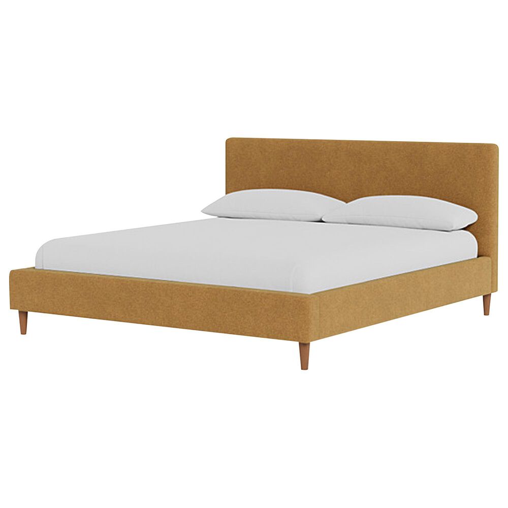 Style Expressions Auremo King Platform Bed in Pescara Sunflower, , large