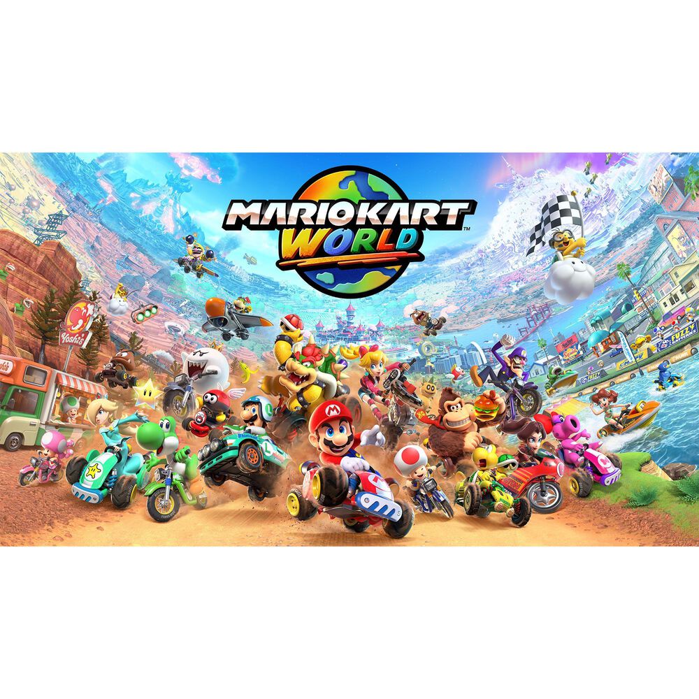 Nintendo Switch 2 + Mario Kart World Bundle - Releases 6/5/2025, , large