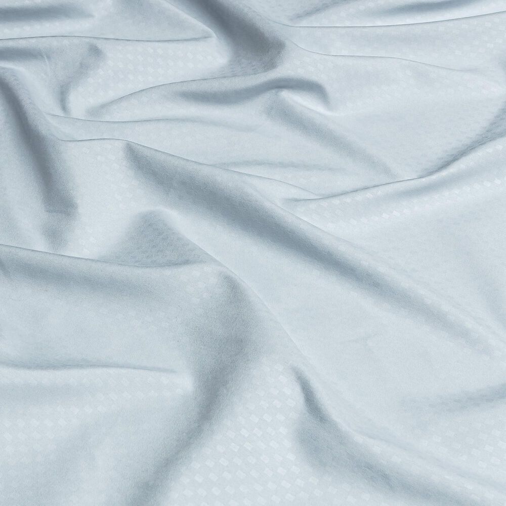 4-Piece King Checkered Emboss Sheet Set in Dusty Blue, , large