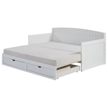 Timberlake Harmony Twin Daybed with King Conversion in White, , large