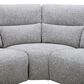 Interlochen 6-Piece Leather Reclining Sectional with Power Headrests, , large