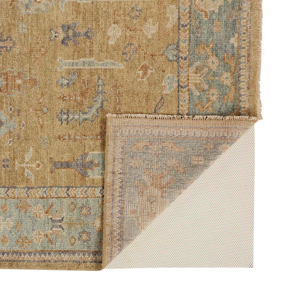 Feizy Carrington 2&#39; x 3&#39; Gold and Light Blue Area Rug, , large