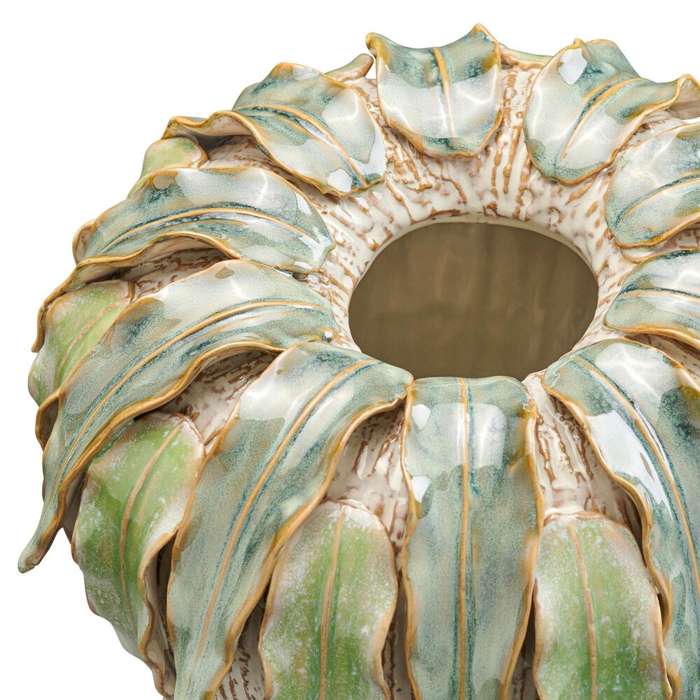 Slatehouse Fern Hollow Medium Vase in Green, , large