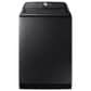 Samsung 5.4 cu. ft. Extra-Large Capacity Smart Top Load Washer with ActiveWave Agitator and Super Speed Wash in Brushed Black, , large