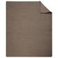 Levtex Velvet Stitch 50" x 60" Quilted Throw in Cocoa, , large