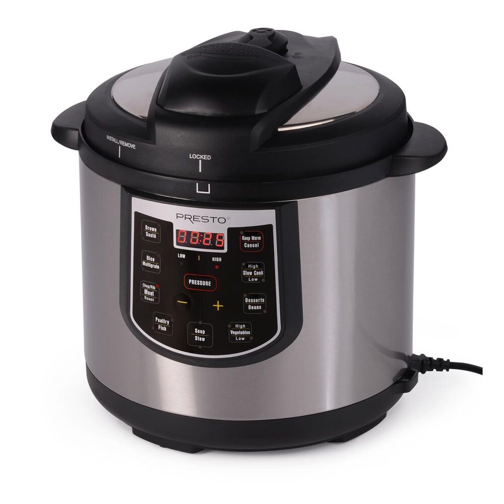 Presto Electric Pressure Cooker Plus 6-Quart