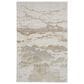 Feizy Aura 3727F 10" x 13"2" Beige and Gold Area Rug, , large