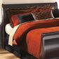 Signature Design by Ashley Huey Vineyard Queen Sleigh Headboard in Black, , large