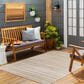 Surya Eagean EAG-2409 Light Beige, Brown, Cream and Light Brown 5"3" x 7"7" Indoor/Outdoor Area Rug, , large