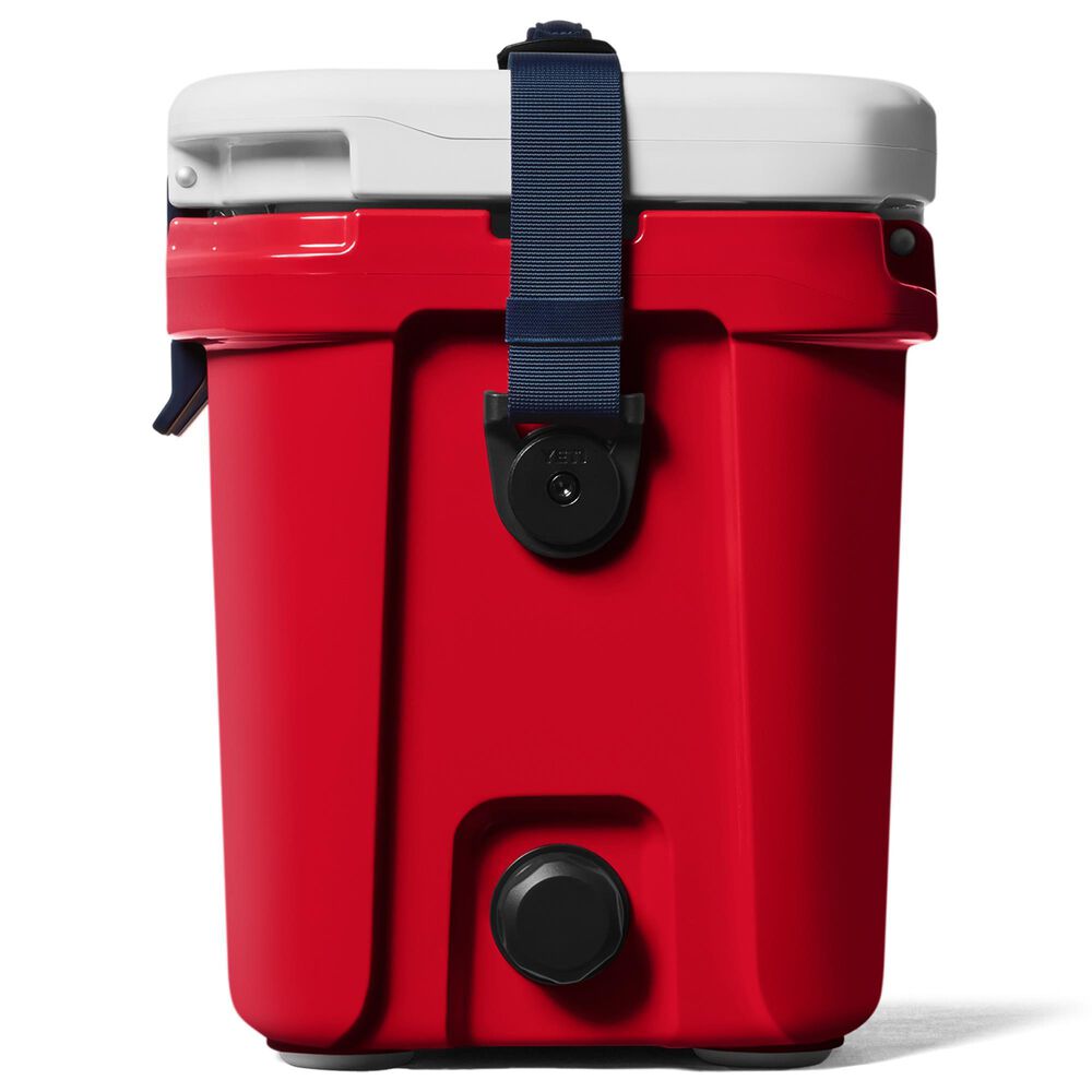 YETI Roadie 15 Hard Cooler in Rescue Red, Navy and White, , large