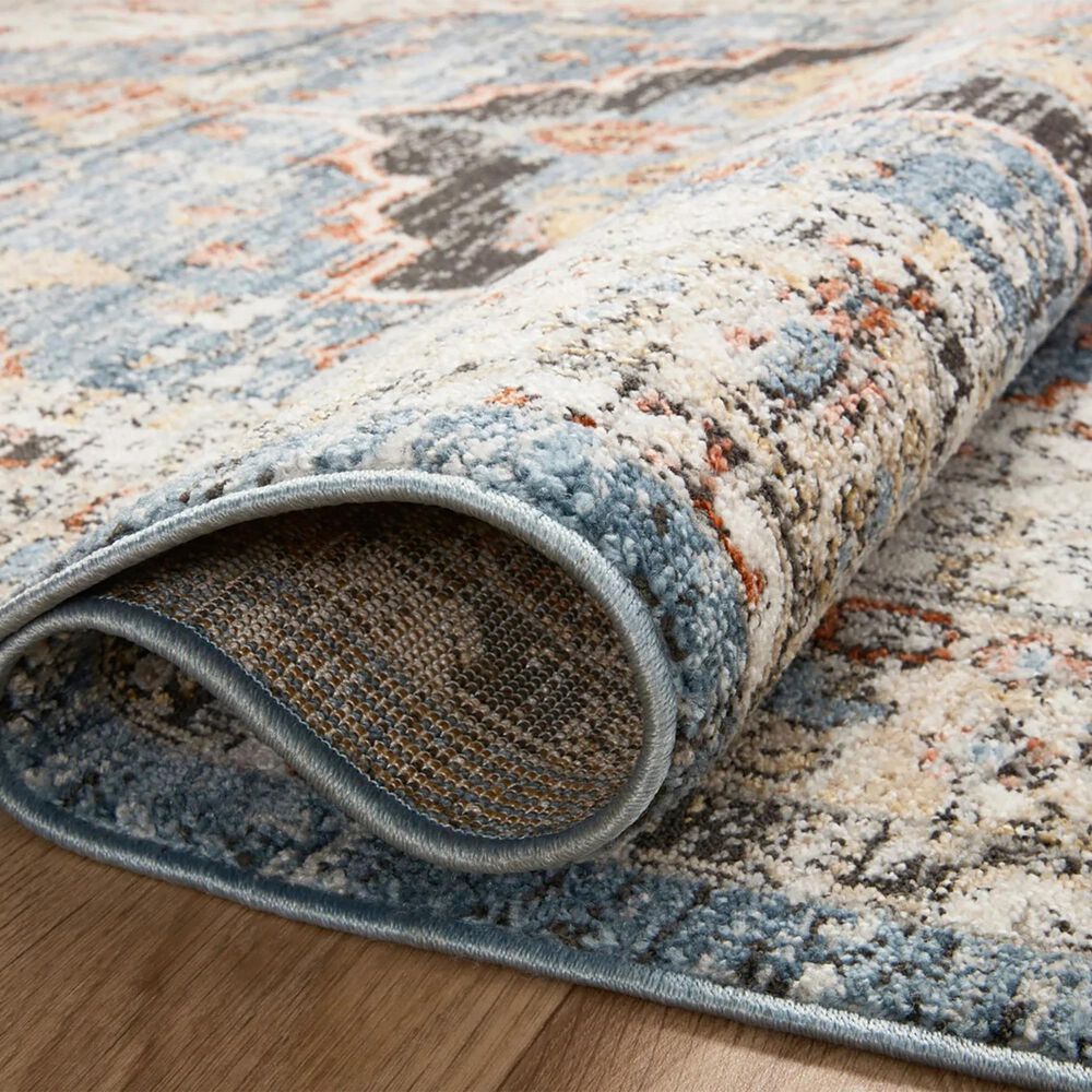 Loloi II Odette 2&#39;3&quot; x 3&#39;10&quot; Sky and Multicolor Area Rug, , large