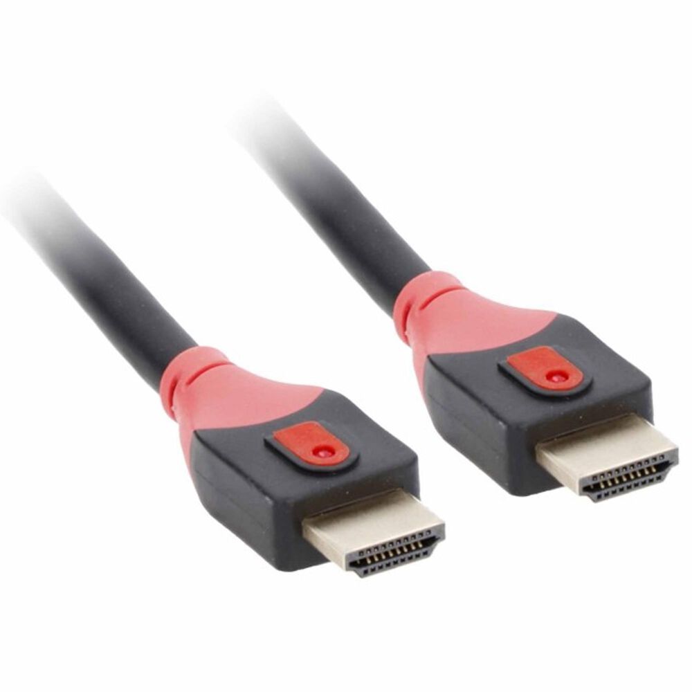 Helios 3 Ft HDMI Cable in Red and Black, , large
