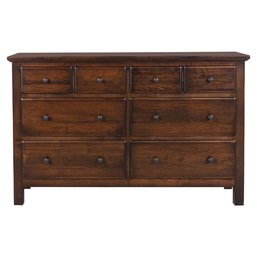 Daniel's Amish Collection Lewiston Dresser in Maple and Barnwood, , large