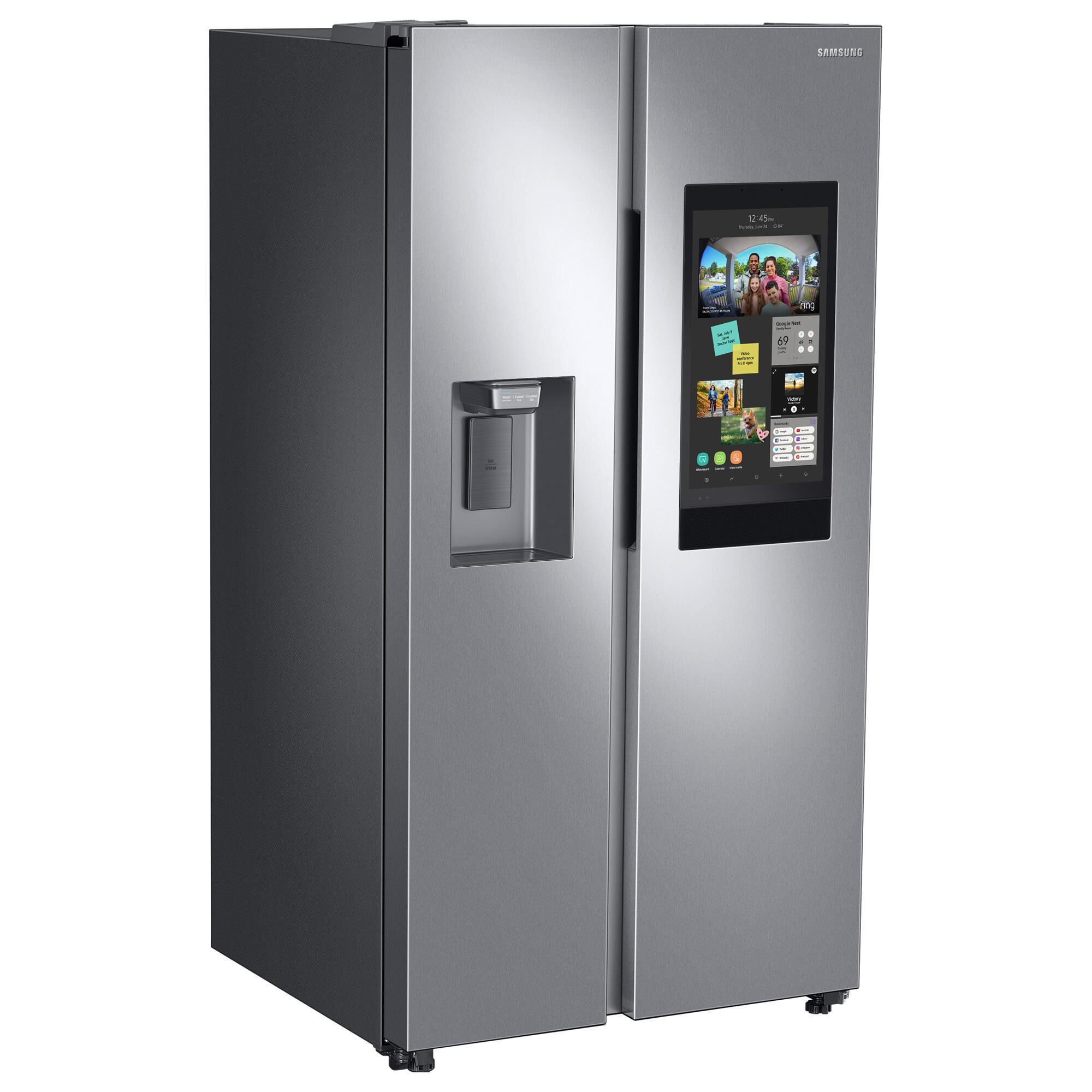 Screen fridge hotsell freezer