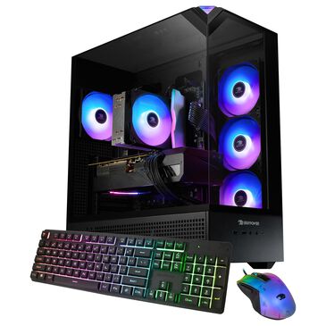 iBUYPOWER Element 9 Gaming Desktop PC | Intel Core Ultra 5 225F - 16GB RAM - NVIDIA GeForce RTX 5060Ti Graphics - 1TB SSD in Black, , large