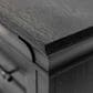 Wycliff Bay Willow Lane Double Pedestal Executive Desk in Ebony Black, , large