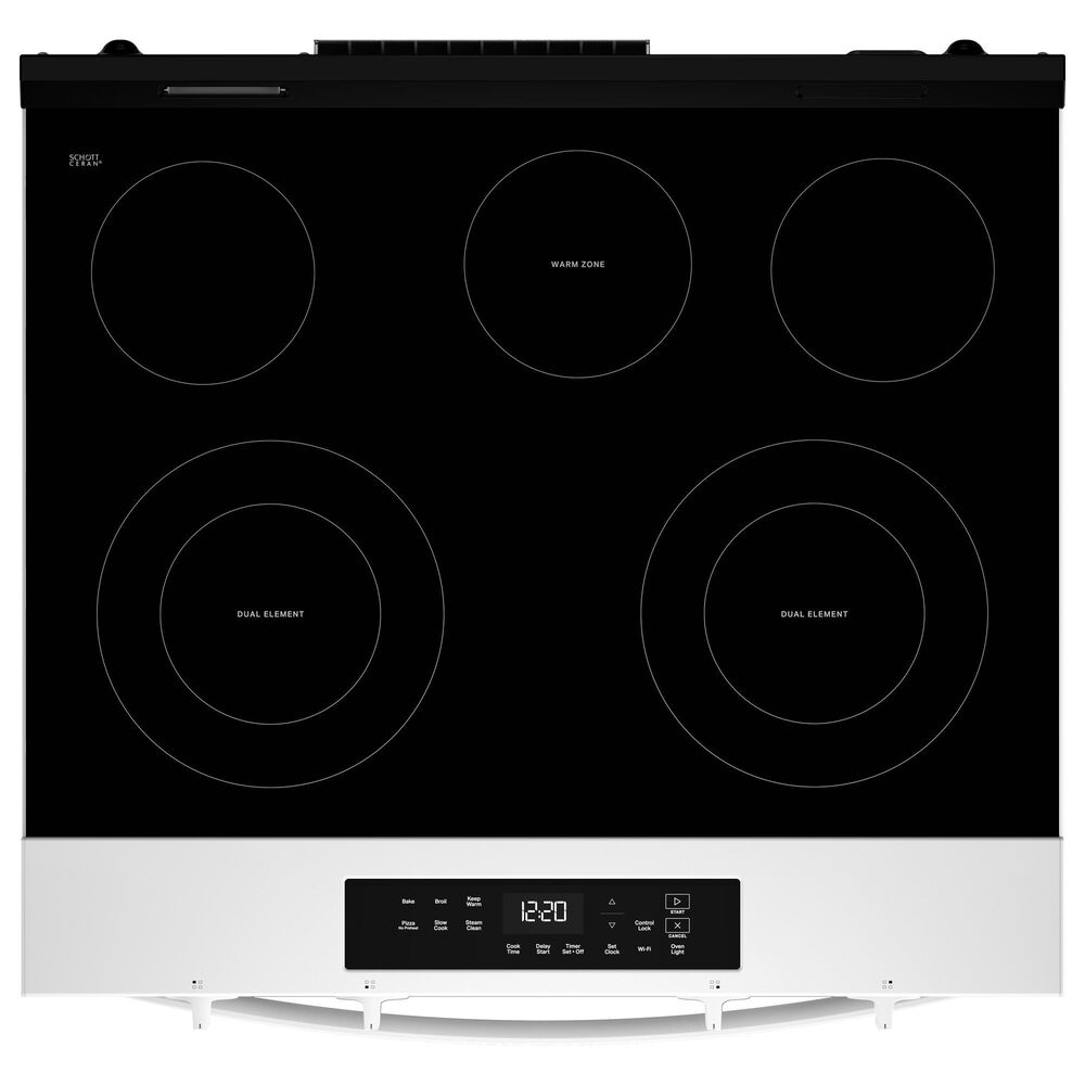 Whirlpool 30" Electric Range in White, , large