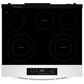 Whirlpool 30" Electric Range in White, , large