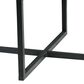 Steve Silver Yukon 5-Piece Nesting Cocktail Table Set in Walnut and Ebony, , large