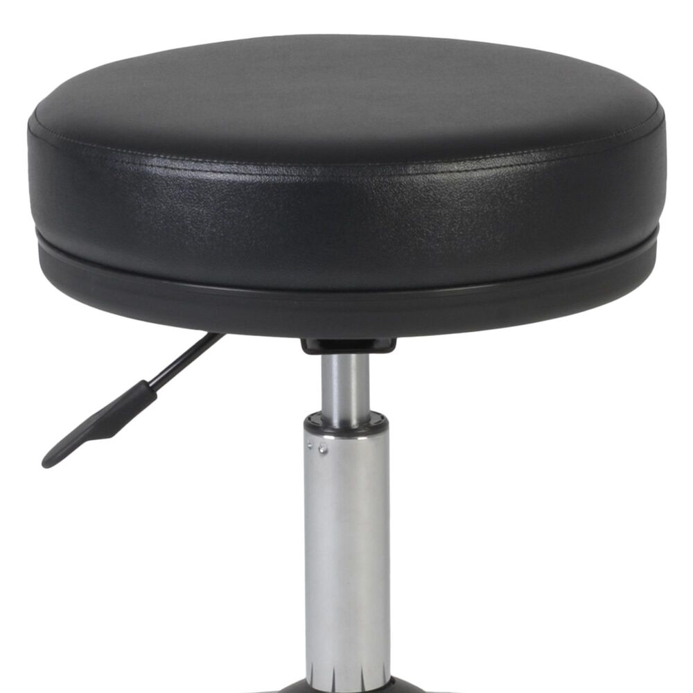 Regency Global Sourcing ComfortCare Armless Medical Stool in Black, , large